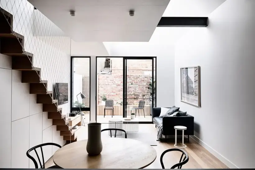 Carlton House, addition + alteration in Carlton by Tom Robertson Architects