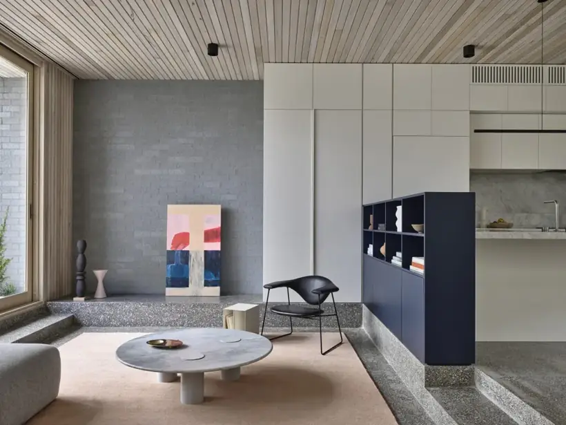 Silvertop House, addition + alteration in Malvern by Tom Robertson Architects